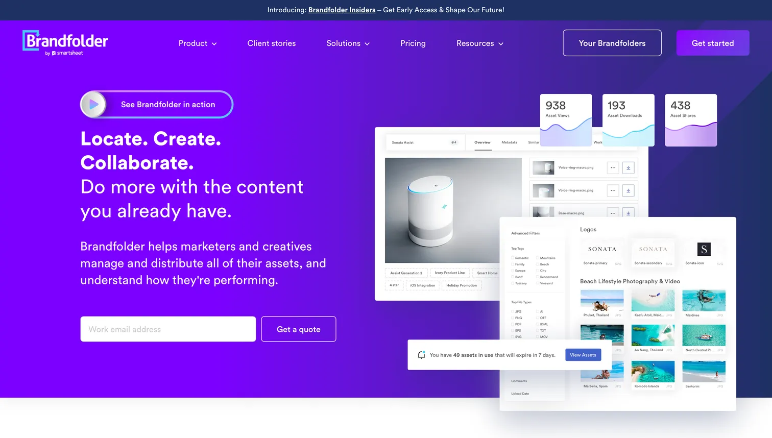 Brandfolder interface